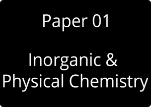 AQA A level Chemistry Paper 01