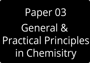 Edexcel A level Chemistry Paper 01, 02, 03