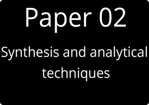 OCR A level Chemistry Paper 02