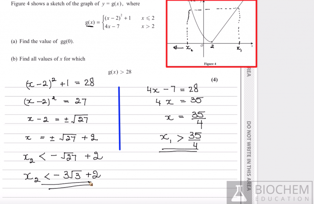 Edexcel June 2019 Pure mathematics 2 worked solutions