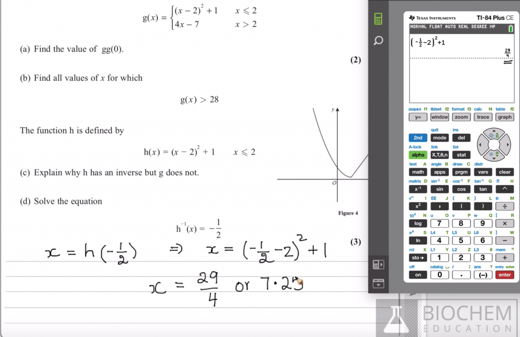 Edexcel June 2019 Pure mathematics 2 worked solutions